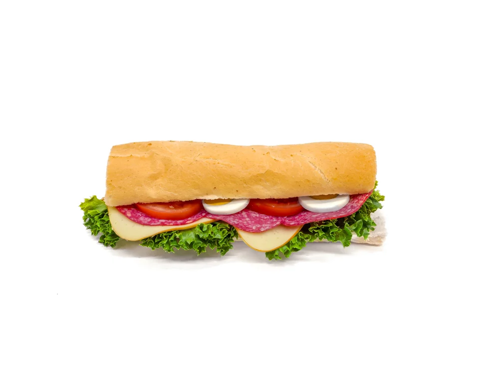 Salámová bageta malá