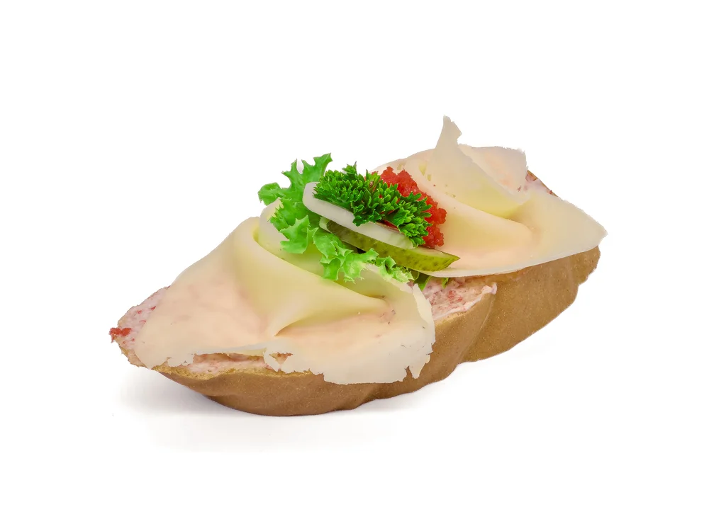 Syrovo-lososový chlebík